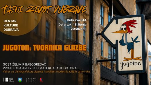 Želimir Babogredac gost večeri posvećenoj Jugotonu u Centru kulture Dubrava Želimir Babogredac gost večeri posvećenoj Jugotonu u Centru kulture Dubrava