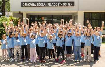 Mali i veliki zbor Osnovne Škole Mladost iz Osijeka objavili himnu škole