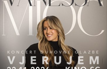 Sedam godina glazbenog puta Vanessa Mioč okrunit će velikim duhovnim koncertom “Vjerujem”