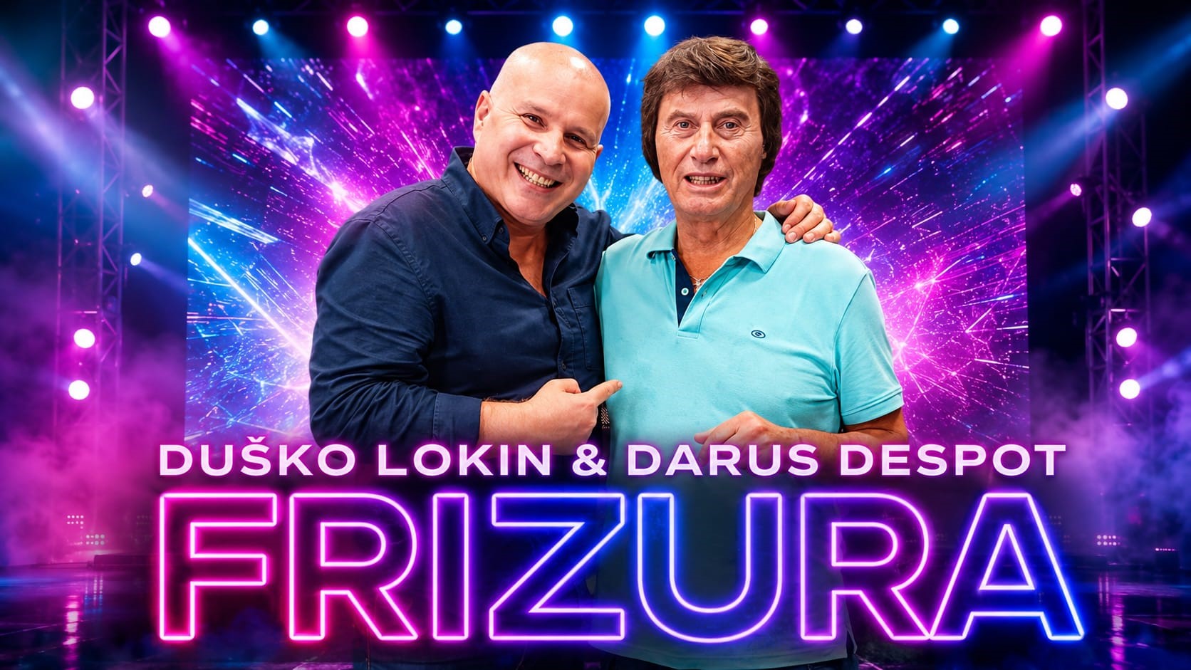 Duško Lokin i Darus Despot predstavljaju šaljivi duet Frizura