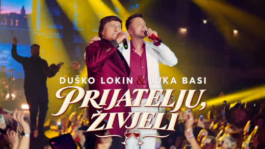 “Prijatelju, živjeli” – poslušajte duet Duška Lokina i Luke Basija